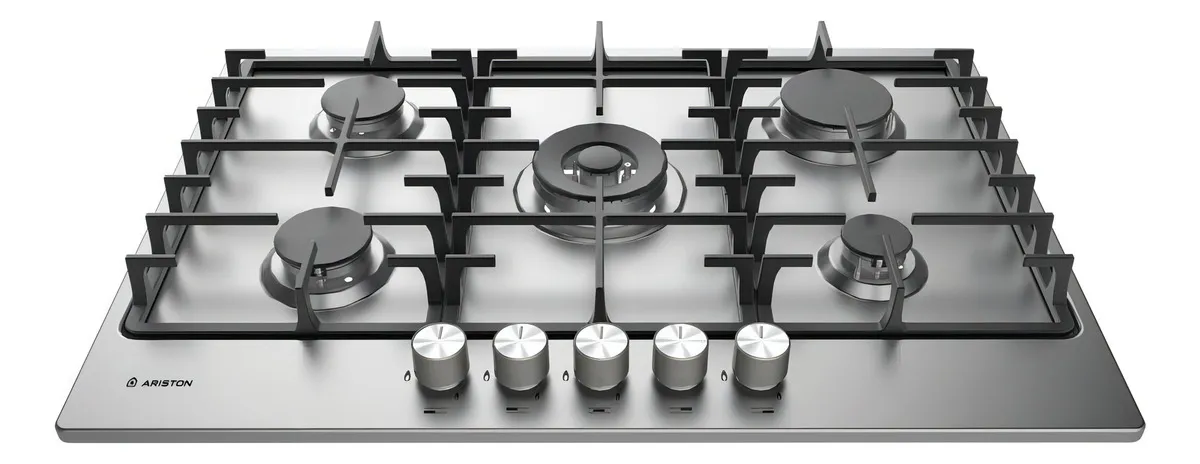 Anafe Ariston Gas 75cm 5 hornallas